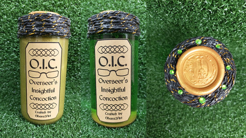 O.I.C. (Overseer's Insightful Concoction). A commissioned work based on an original character provided by the client.